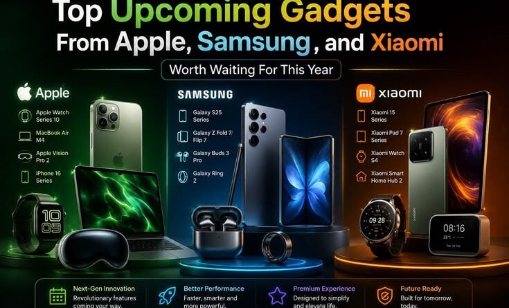Top Upcoming Gadgets From Apple, Samsung, and Xiaomi Worth Waiting For This Year