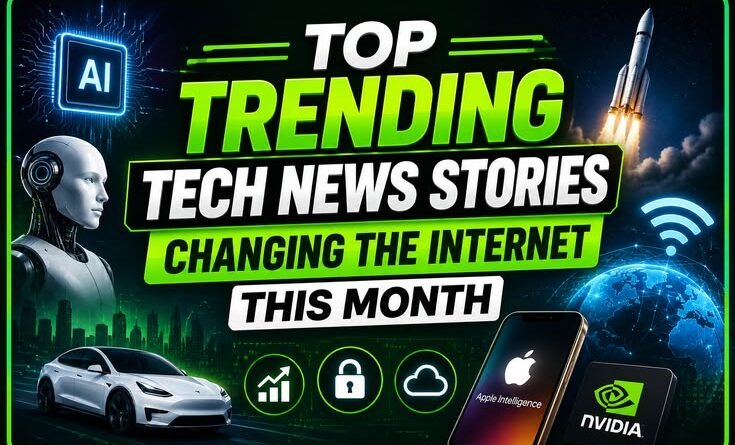 Top Trending Tech News Stories Changing the Internet This Month