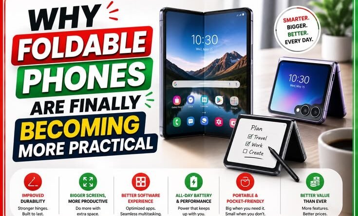 Why Foldable Phones Are Finally Becoming More Practical