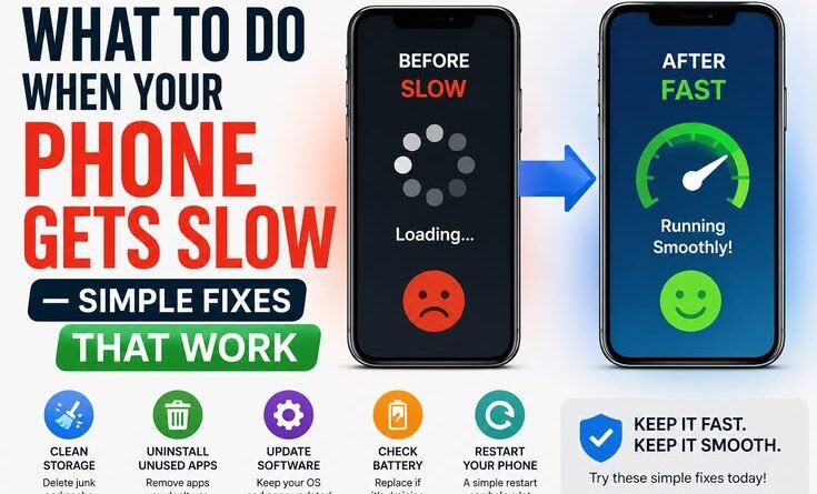 What to Do When Your Phone Gets Slow — Simple Fixes That Work