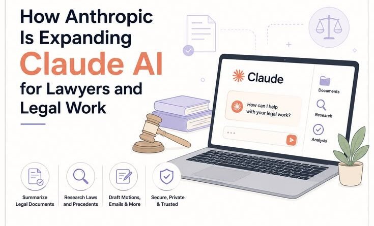 How Anthropic Is Expanding Claude AI for Lawyers and Legal Work