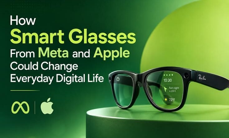 How Smart Glasses From Meta and Apple Could Change Everyday Digital Life