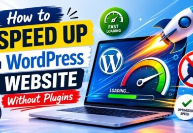 How to Speed Up a WordPress Website Without Plugins
