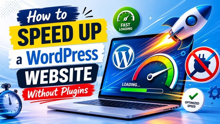 How to Speed Up a WordPress Website Without Plugins