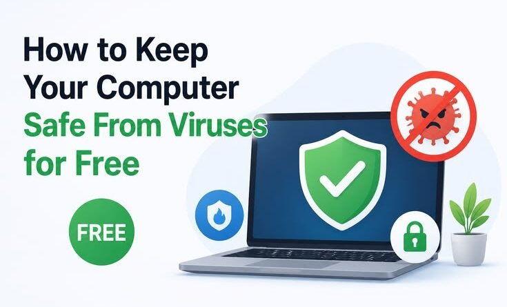 How to Keep Your Computer Safe From Viruses for Free